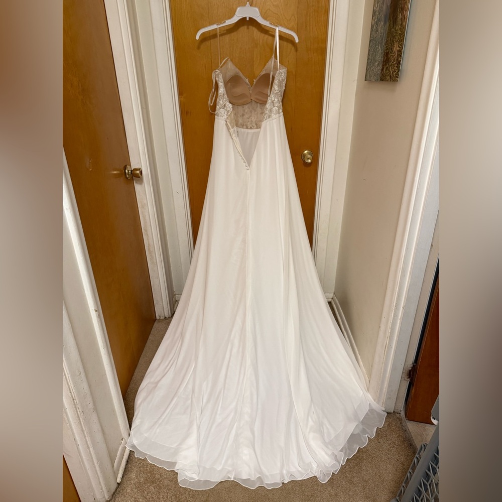 Kennedy blue wedding dress